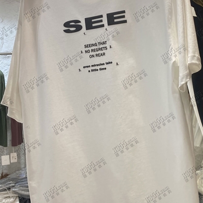 市场上装-T恤-休闲T恤【实拍】