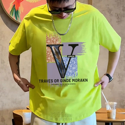 市场上装-T恤-欧货T恤