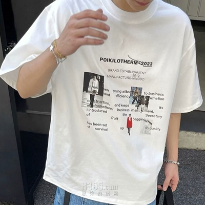 市场上装-T恤-电商T恤