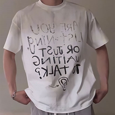 市场上装-T恤-休闲T恤