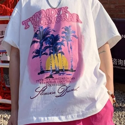 市场上装-T恤-电商T恤