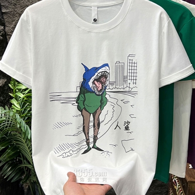 市场上装-T恤-休闲T恤