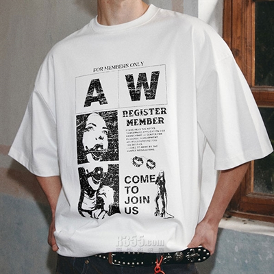 市场上装-T恤-电商T恤