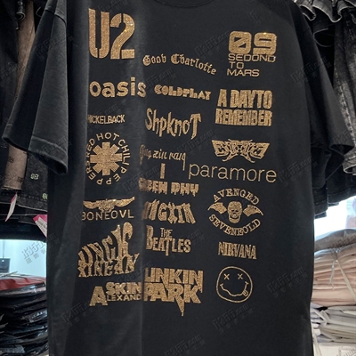 市场上装-T恤-电商T恤【实拍】