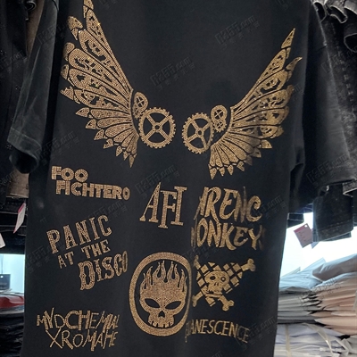 市场上装-T恤-电商T恤【实拍】