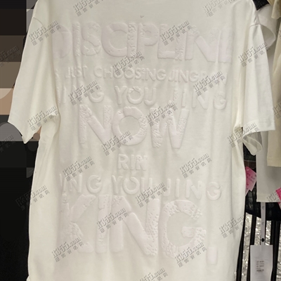 市场上装-T恤-电商T恤【实拍】