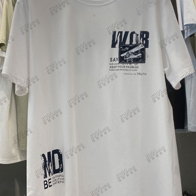 市场上装-T恤-休闲T恤【实拍】