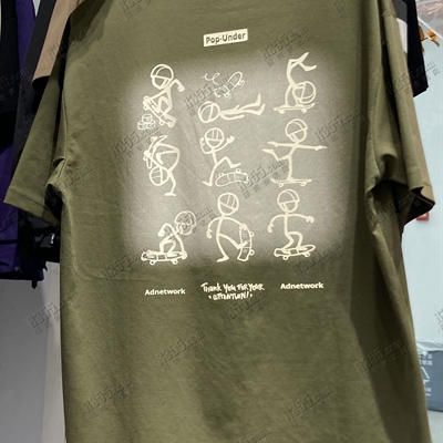 市场上装-T恤-休闲T恤【实拍】