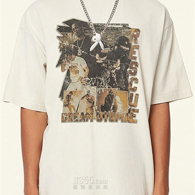 市场上装-T恤-电商T恤