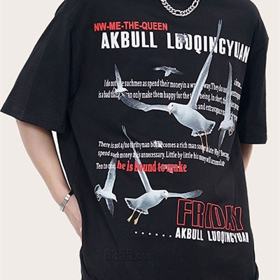 市场上装-T恤-电商T恤