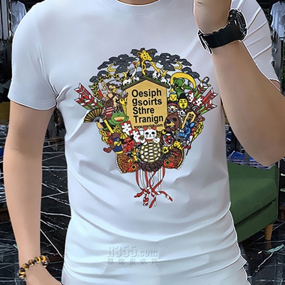 市场上装-T恤-欧货T恤