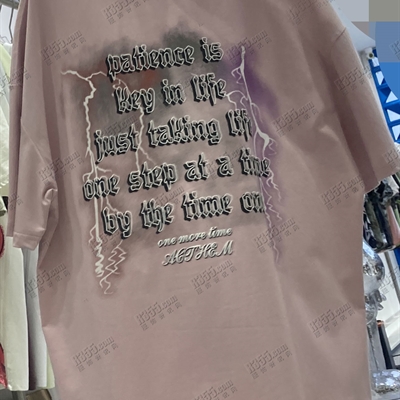 市场上装-T恤-电商T恤【实拍】