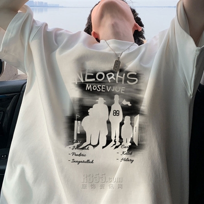 市场上装-T恤-电商T恤