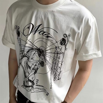 市场上装-T恤-电商T恤