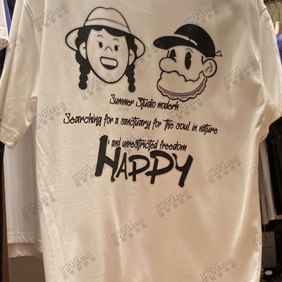 市场上装-T恤-休闲T恤【实拍】