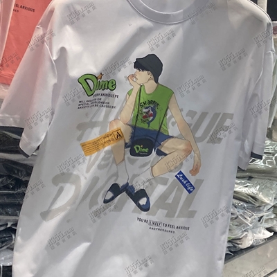 市场上装-T恤-休闲T恤【实拍】