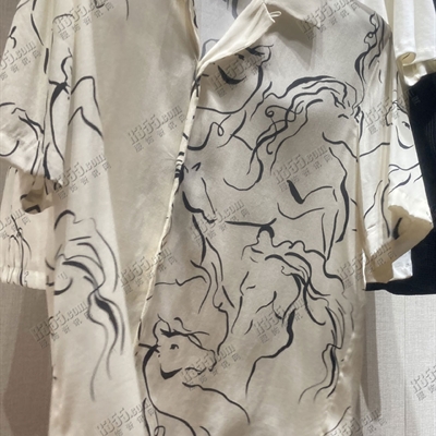 商场品牌-短袖-衬衫【实拍】