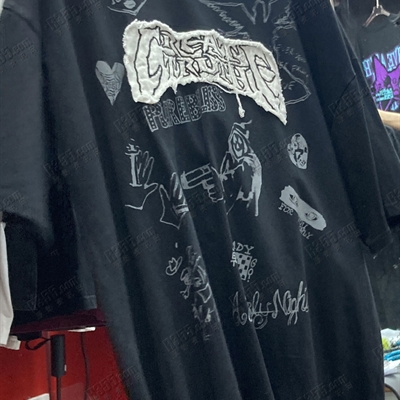 市场上装-T恤-电商T恤【实拍】