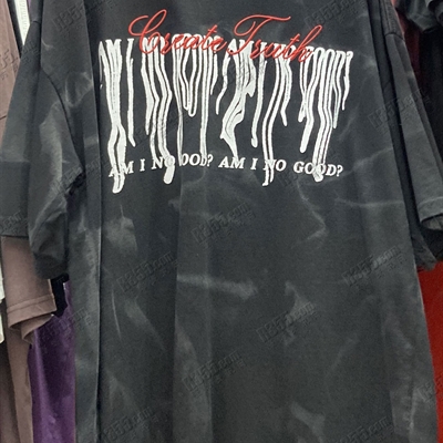 市场上装-T恤-电商T恤【实拍】