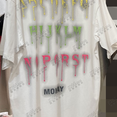 市场上装-T恤-电商T恤【实拍】