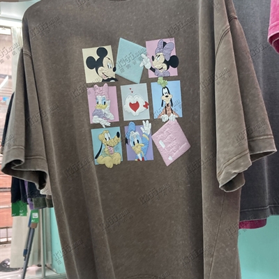 市场上装-T恤-电商T恤【实拍】