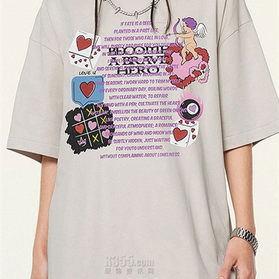 市场上装-T恤-电商T恤