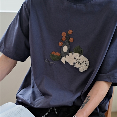 市场上装-T恤-休闲T恤