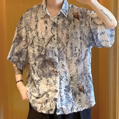 市场上装-衬衫-休闲衬衫