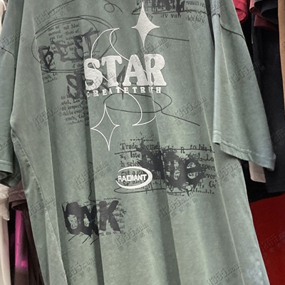 市场上装-T恤-电商T恤【实拍】