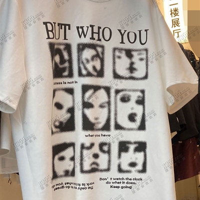 市场上装-T恤-电商T恤【实拍】