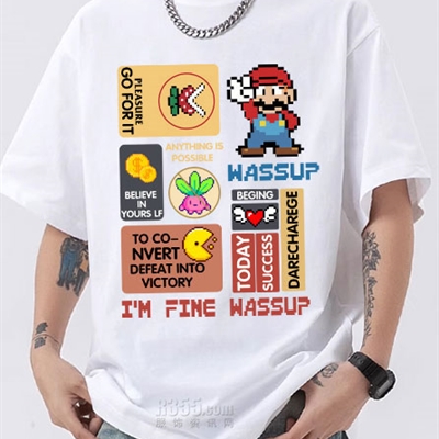 市场上装-T恤-电商T恤