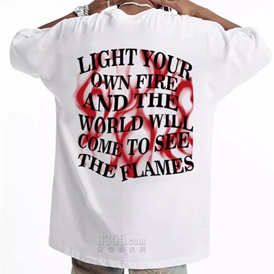 市场上装-T恤-电商T恤