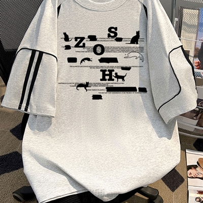 市场上装-T恤-电商T恤