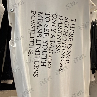 市场上装-T恤-电商T恤【实拍】