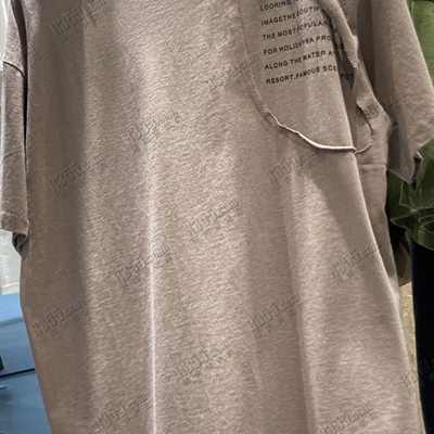 市场上装-T恤-电商T恤【实拍】