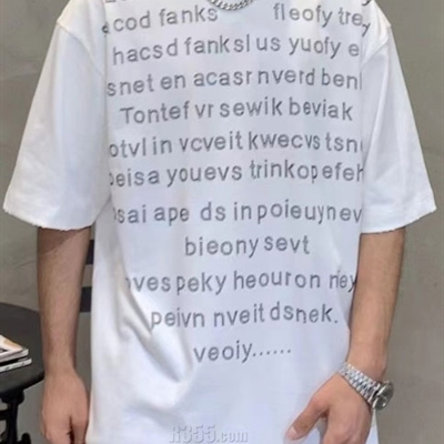 市场上装-T恤-电商T恤