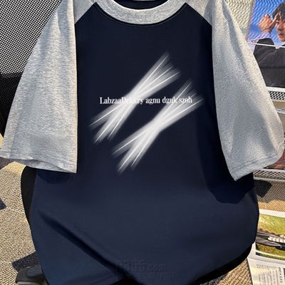 市场上装-T恤-电商T恤