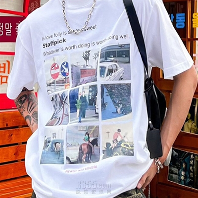 市场上装-T恤-电商T恤