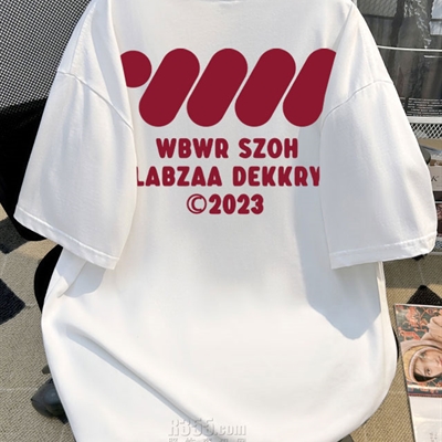 市场上装-T恤-电商T恤