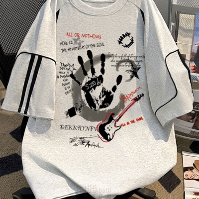 市场上装-T恤-电商T恤