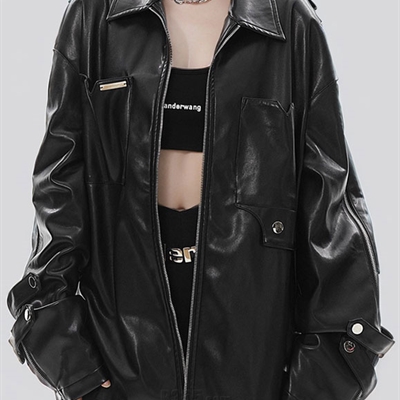 市场上装-皮衣-电商皮衣