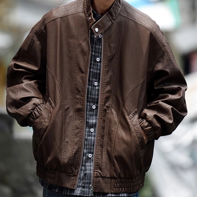 市场上装-皮衣-休闲皮衣