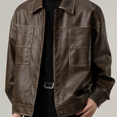 市场上装-皮衣-休闲皮衣