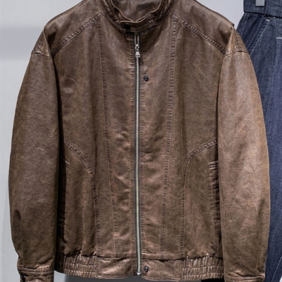 市场上装-皮衣-休闲皮衣