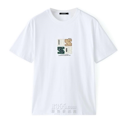 商场品牌-短袖-T恤