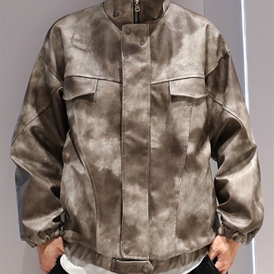 市场上装-皮衣-休闲皮衣