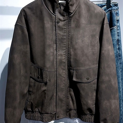 市场上装-皮衣-休闲皮衣