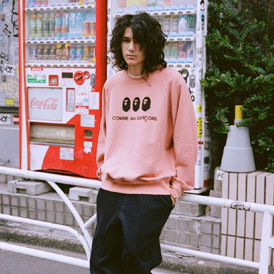 日本《BAPE x COMME des GARCONS》2024秋冬休闲时尚男女装