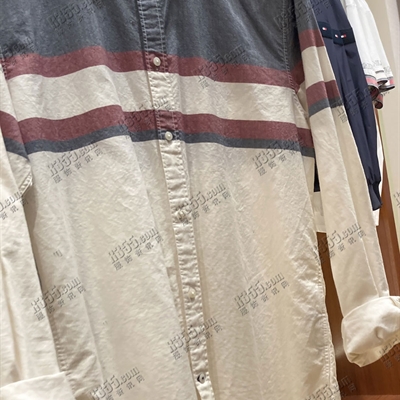 商场品牌-长袖-衬衫【实拍】