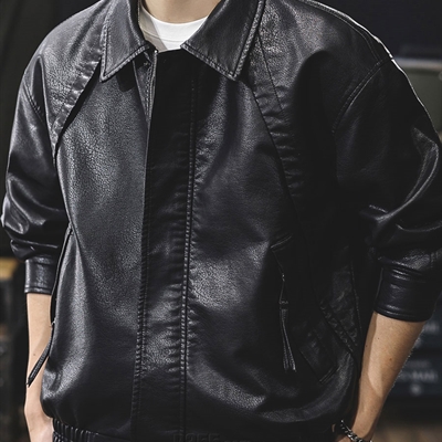 市场上装-皮衣-休闲皮衣